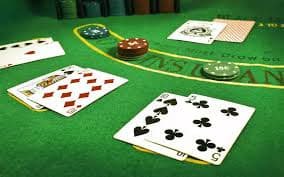 Live dealer blackjack game and slot interface overview